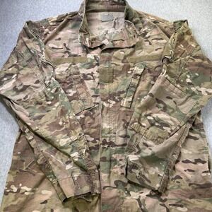 Army‎ Combat Coat Extra Large Long ACU Digital Camo Ripstop Shirt